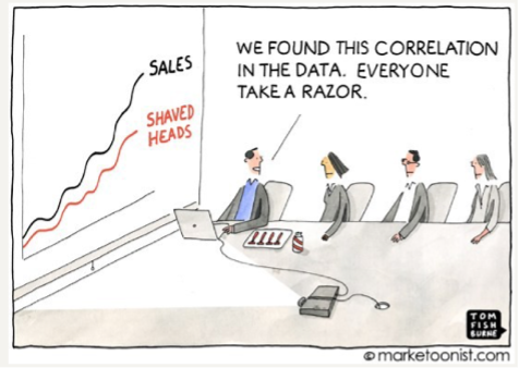 correlatie cartoon