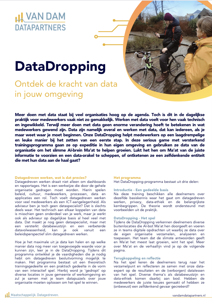 DataDropping Factsheet